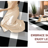Chic Black and White Stripes(Black)