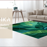 Modern Plush Nature Inspired Design(Green)
