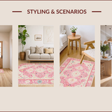 Blush Tiled Elegance(Pink)