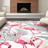 Modern Exotic Nature Print(Pink)