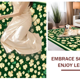 Whimsical Clover Geometric Style(Green)