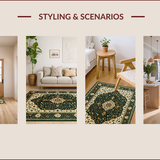 Vibrant Group Prayer Mat Design(Green)