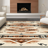 Artful Rustic Geometric(Beige)