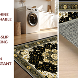 Luxurious Black Tiled Arrangement(Black)