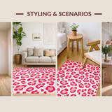 Lively Retro Leopard Artwork(Pink)