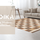 Lively Geometric in Brown(Beige)