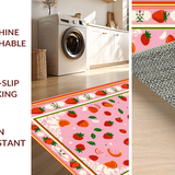 Joyful Cartoon Fruit Inspired Decor(Pink)