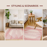 Trendy Dusty Rose Rustic Appeal(Red)