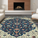 Elegant Earth Tone Floral Design(Blue)