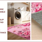 Rose Floral Coquette Bathroom(Pink)