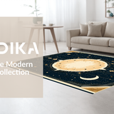 Chic Geometric Cosmic Composition(Gold)
