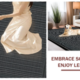 Luxurious Tiled Geometric Visual(Black)