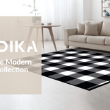 Classic Dual Tone Geometric Arrangement(Black)