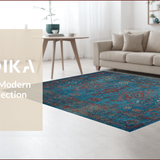 Elegant Textured Rustic Aesthetic(Blue)