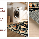 Artful Nature Inspired Butterfly Motif(Black)