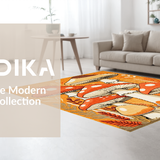 Artistic Abstract Mushroom Style(Orange)