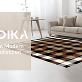 Rustic Earthy Buffalo Check Aesthetic(Beige)