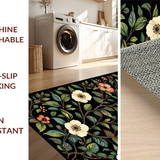 Maximalist Botanical Floral Fusion(Black)