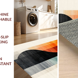 Artistic Abstract Circular Motif(Orange)