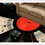 Dynamic Vinyl Record Aesthetic(Black)