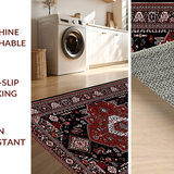 Timeless Monochrome Lattice Design(Red)