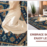 Vintage Tribal Medallion Aesthetic(Blue)