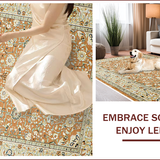 Floral Low Pile(Beige)