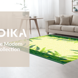 Contemporary Light Green Accents(Beige)