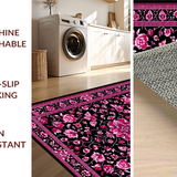 Vibrant Floral Contrast Aesthetic(Pink)