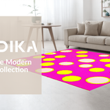 Vibrant Cartoon Circular Aesthetic(Pink)