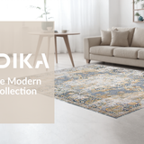 Chic Monochrome Abstract Motif(Gray)