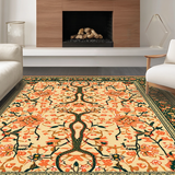 Colorful Floral Python Design(Beige)