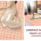 Modern Rustic Geometric Accent(Orange)
