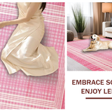 Artful Minimalist Grid Composition(Pink)