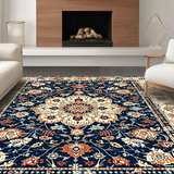 Bright Floral Lattice Visual(Blue)