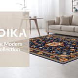 Artful Octagon Geometric Arrangement(Blue)