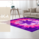 Lively Glittery Tie Dye Fantasy(Purple)