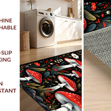 Contemporary Earthy Floral(Red)
