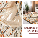 Vintage Southwest Abstract Motif(Beige)