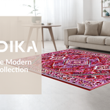 Whimsical Colorful Ogee Layout(Red)