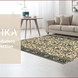 Paisley Traditional Rubberback(Beige)