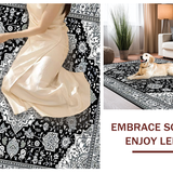 Classic Monochrome Medallion Style(Black)