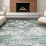Timeless Ogee with Warm Hues(Green)