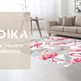 Modern Exotic Nature Print(Pink)