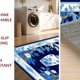 Artful Geometric Topiary Inspiration(Blue)