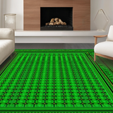 Modern Subdued Tiled(Green)