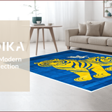 Modern Multi Color Tibetan Yoga(Blue)