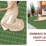 Classic Olive Green Checkerboard Style(Green)