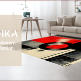 Vibrant Abstract Vinyl Aesthetic(Red)
