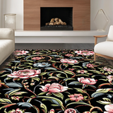 Elegant Black Botanical Elements(Black)